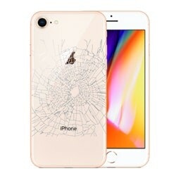 iPhone  8 Glas för Baksidabyte