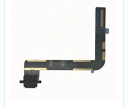 iPad 7th, 8th, 9th gen laddkontakt Svart