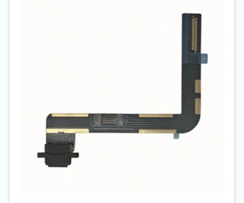 iPad 7th, 8th, 9th gen laddkontakt Svart