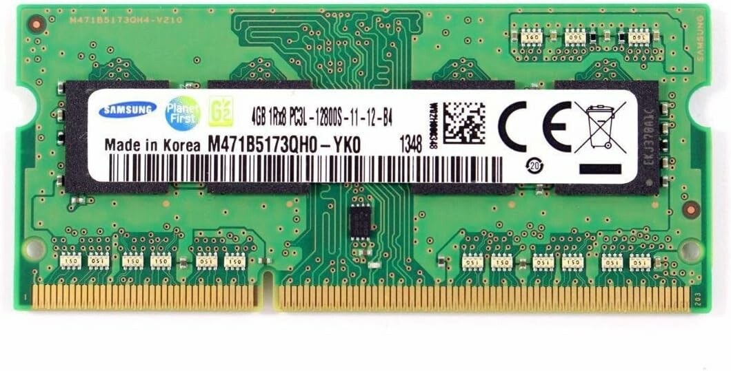 Samsung SODIMM Laptop Memory 4GB 1Rx8PC3L-12800S-11-13-B4 (pulled)