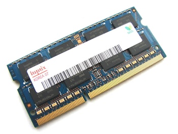 Hynix 2GB PC3-10600S-9-10-F2 2Rx8 1333MHz SODIMM DDR3 (PULLED)