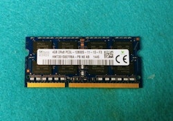 SK Hynix 4GB 2Rx8 PC3L-12800S-11-13-F3 SODIMM DDR3 (PULLED)