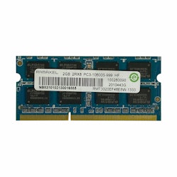 Ramaxel 2GB 2RX8 PC3-10600S-999 HF SODIMM DDR3 (PULLED)