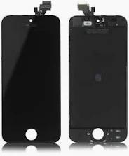 iPhone 5 Display Glas med LCD - Svart