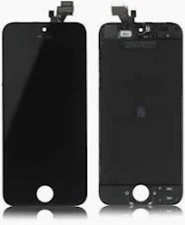 iPhone 5 Display Glas med LCD - Svart