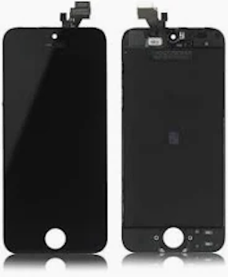 iPhone 5 Display Glas med LCD - Svart