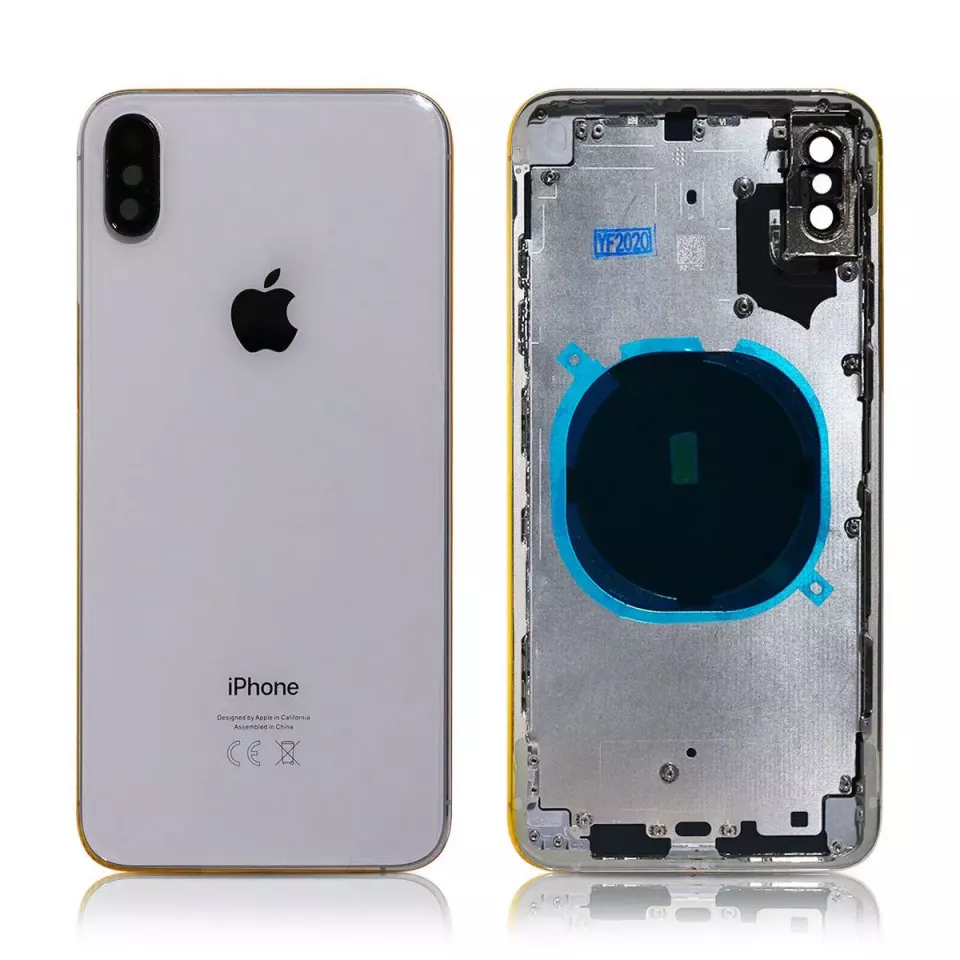 iPhone XS Max bak utan små delar HQ Vit