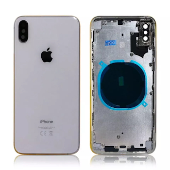 iPhone XS Max bak utan små delar HQ Vit