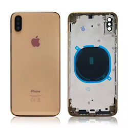 iPhone XS bak utan små delar HQ Guld