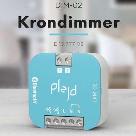 Plejd Dim-02 trådlös dimmer med 2 utgång