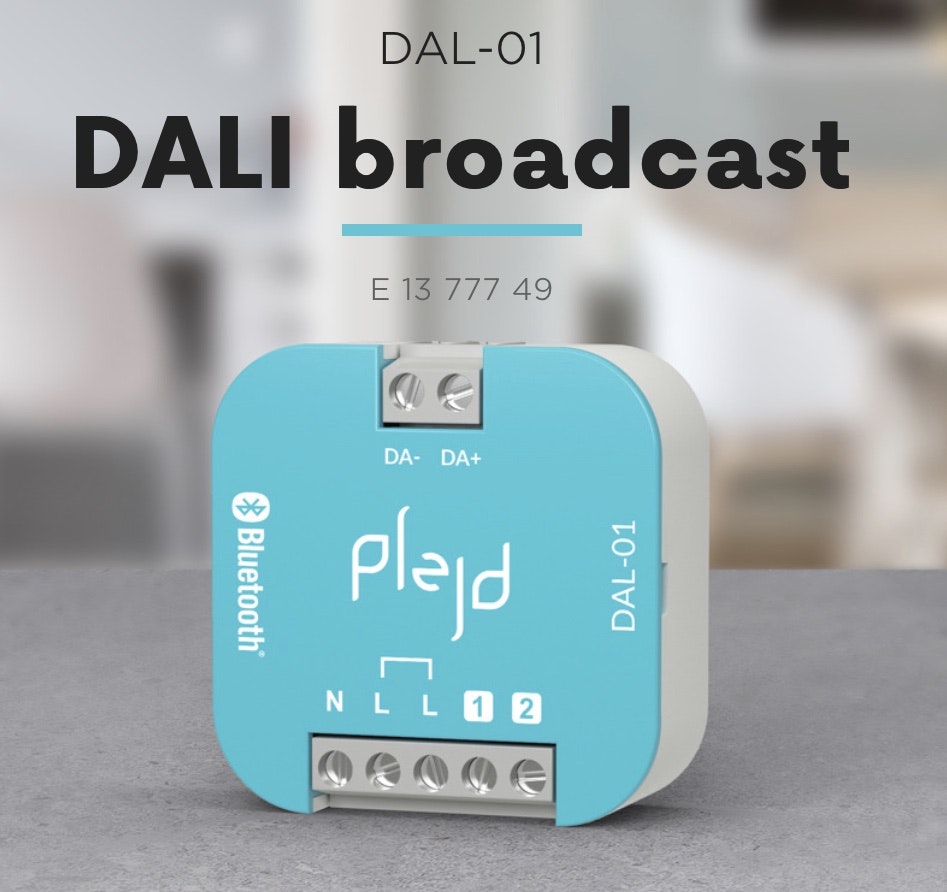 Plejd Dali Broadcast