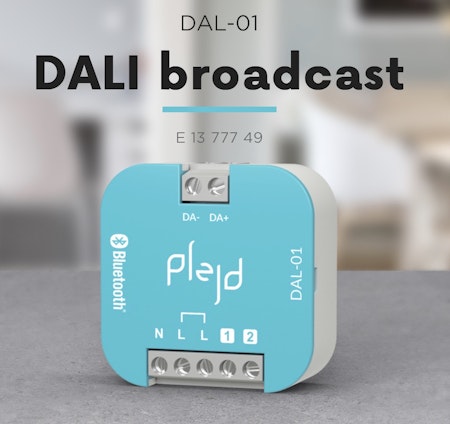 Plejd Dali Broadcast