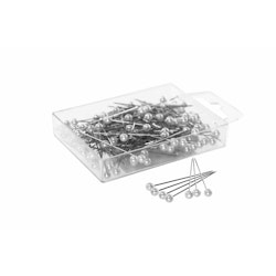 Pärlnål Vit 4mm 150st