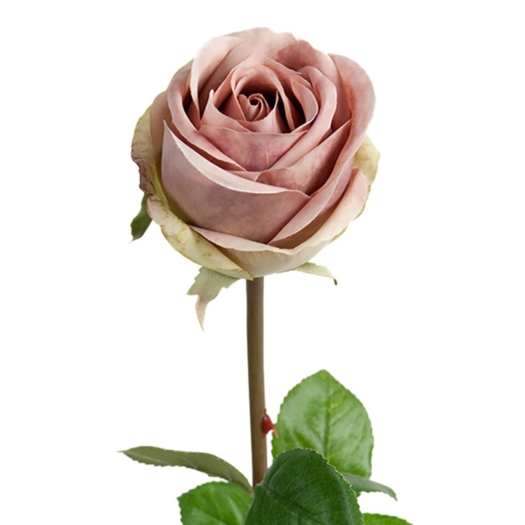 Konstgjord Stor Ros Rosa - Konstväxter Floristmaterial ...