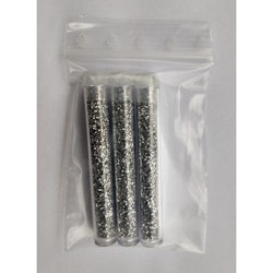 Glitter silver, 3-pack