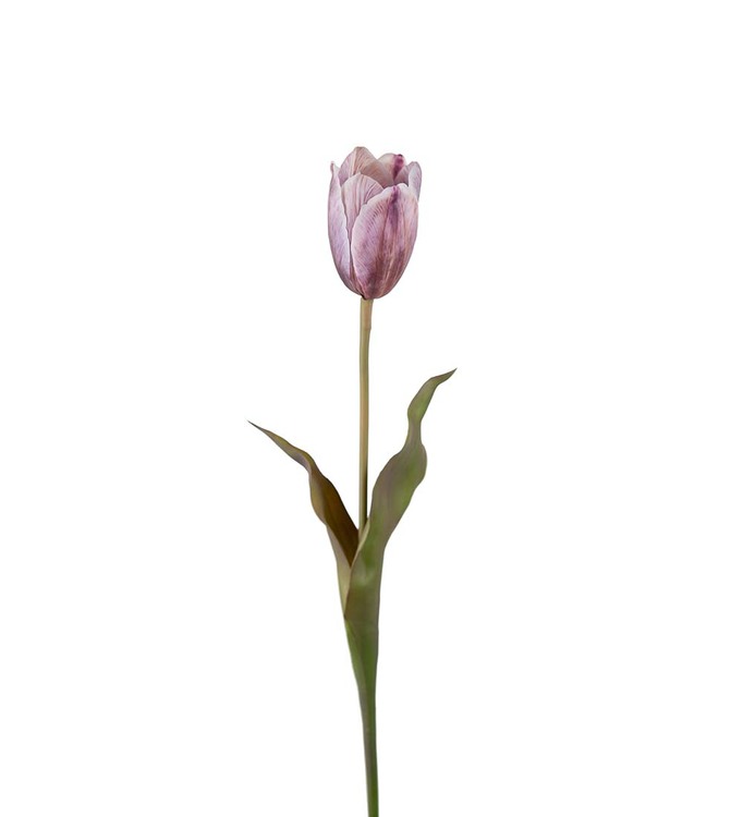 Konstgjord Tulpan, Lila 58 cm
