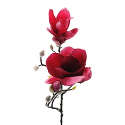 Konstgjord Magnolia Rosa 60cm