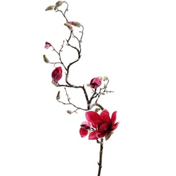 Konstgjord Magnolia Rosa 135cm