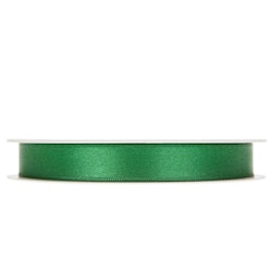 Band Satin dubbelsidig Grön 15mm