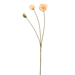 Konstgjord Vallmo, persika 75 cm