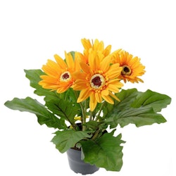 Konstgjord Gerbera Gul 30cm