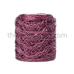 Dekorationsnät / Hexagonnät rosa