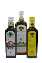 Paket - Sicilianska extra jungfruolivoljor – 3 flaskor (2 x 250 ml + 1 x 500 ml)