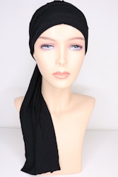 PerukGalleriet Turban Svart