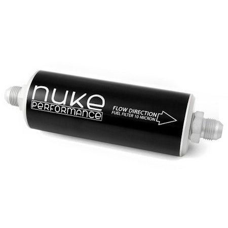 Nuke Performance Bränslefilter Slim 100 micron - Svart