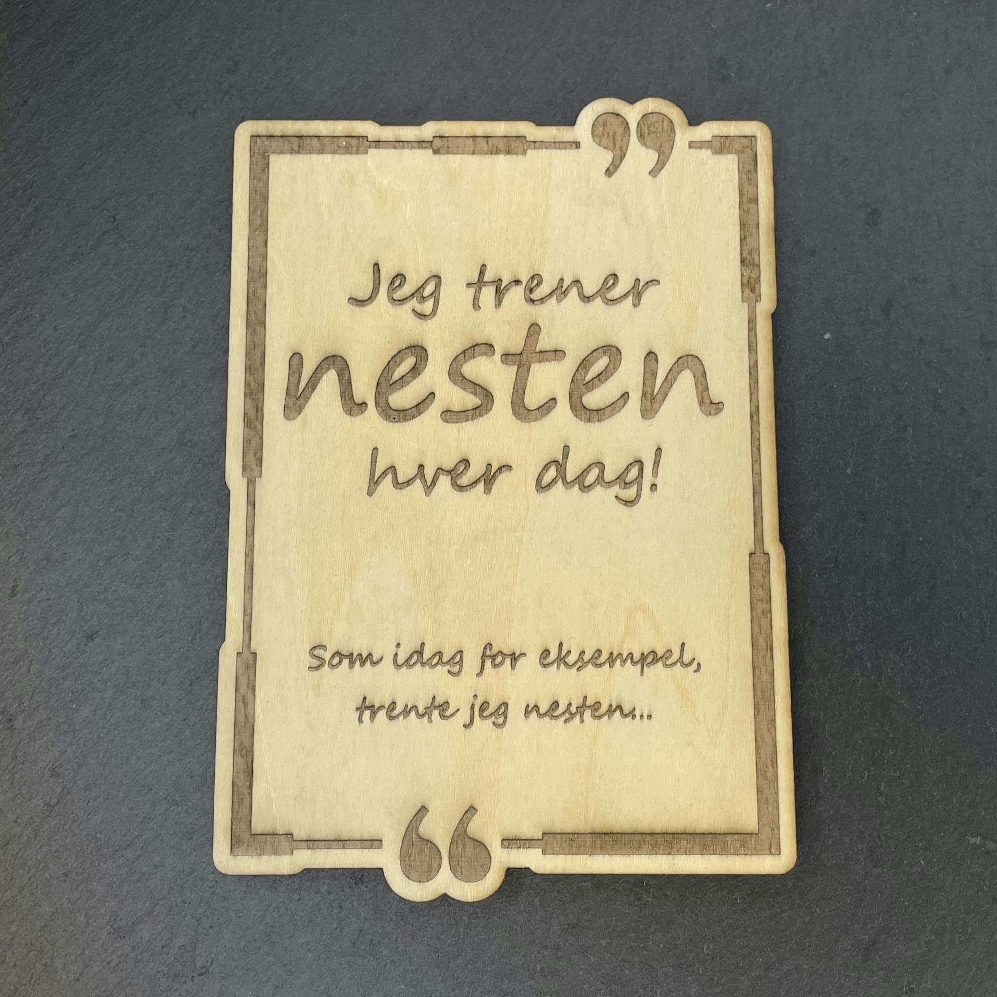 Kjøleskapsmagnet - Sitater