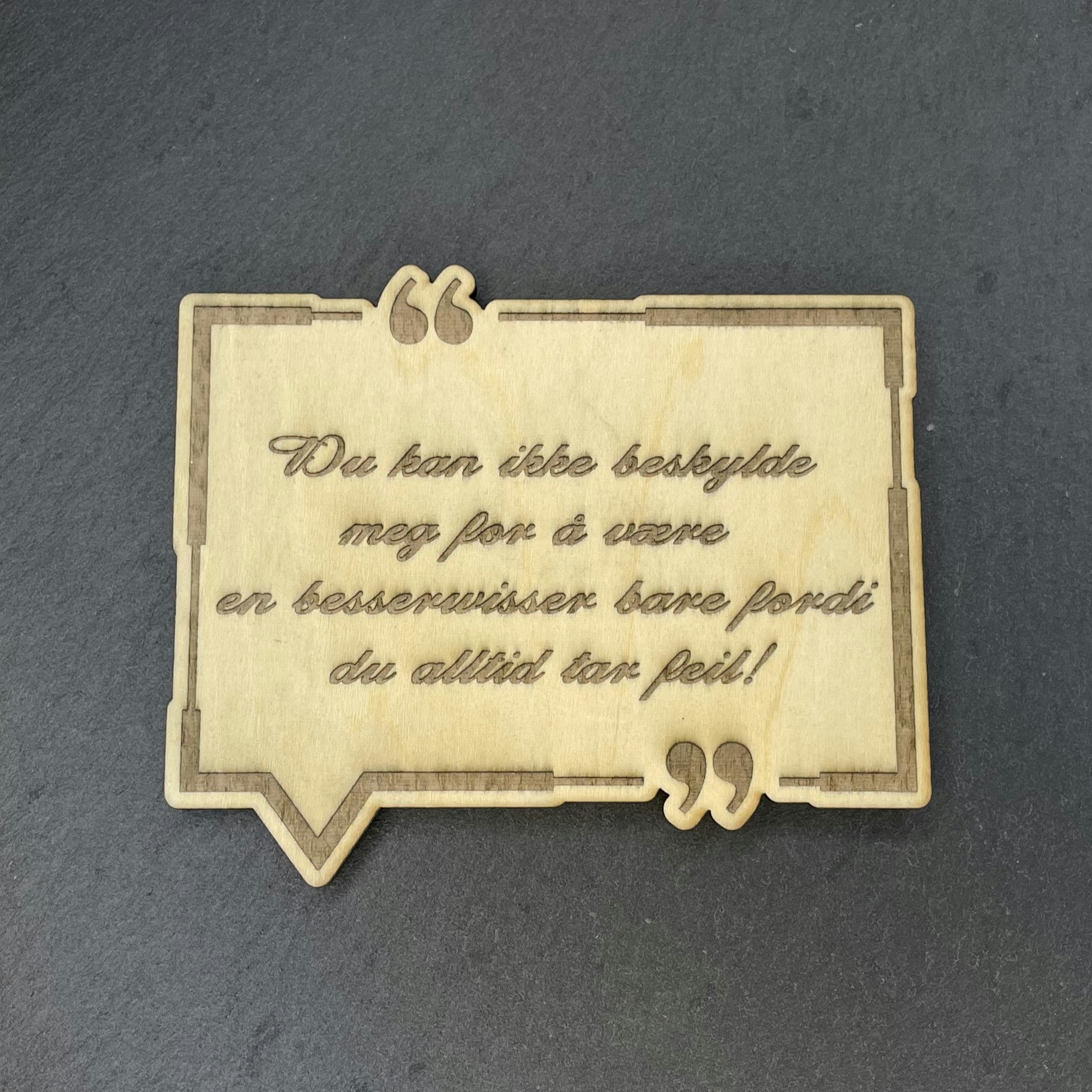 Kjøleskapsmagnet - Sitater