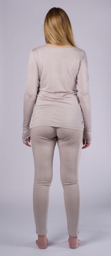 T-shirt lång ärm Nude
