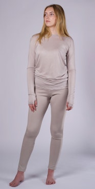 T-shirt lång ärm Nude