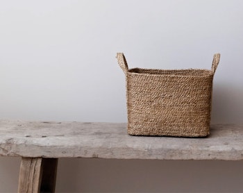 Jute korg liten