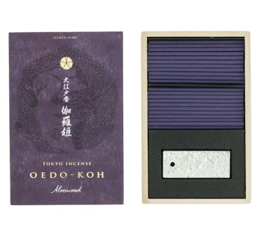 Oedo-Koh rökelse Kyara-Hime agarträ