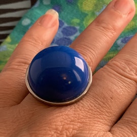 Ring klarblå