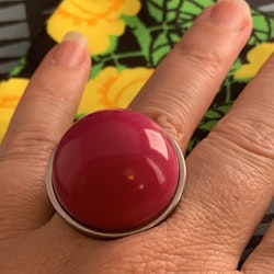 Ring mörkrosa