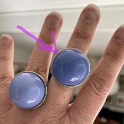 Ring pastell lila