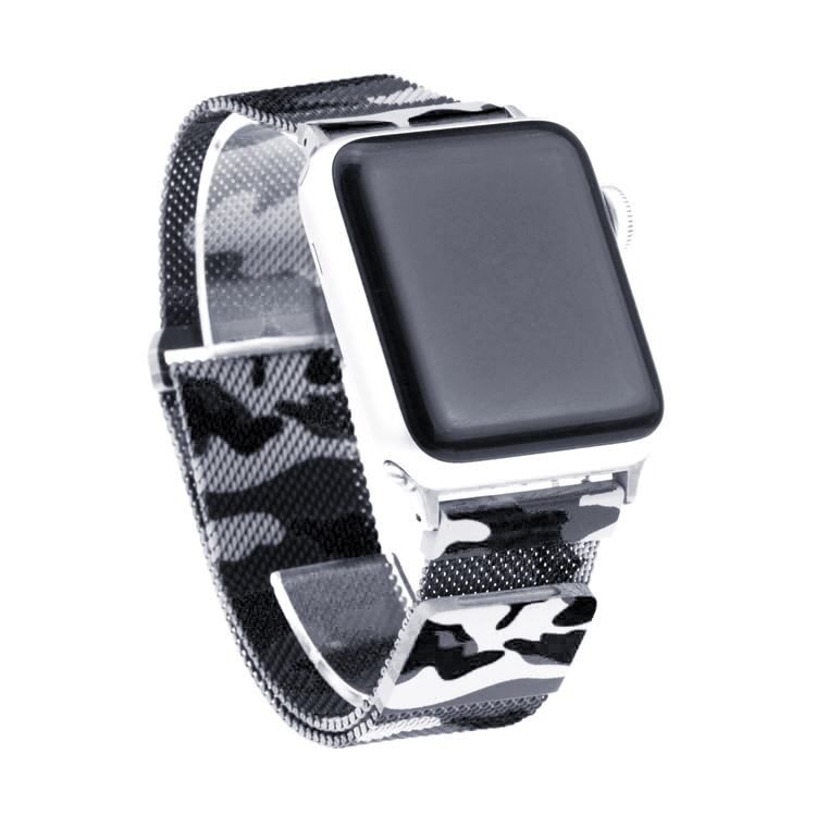 Apple Watch Armband Milanesisk 38/40mm Mörk KAMOUFLAGE