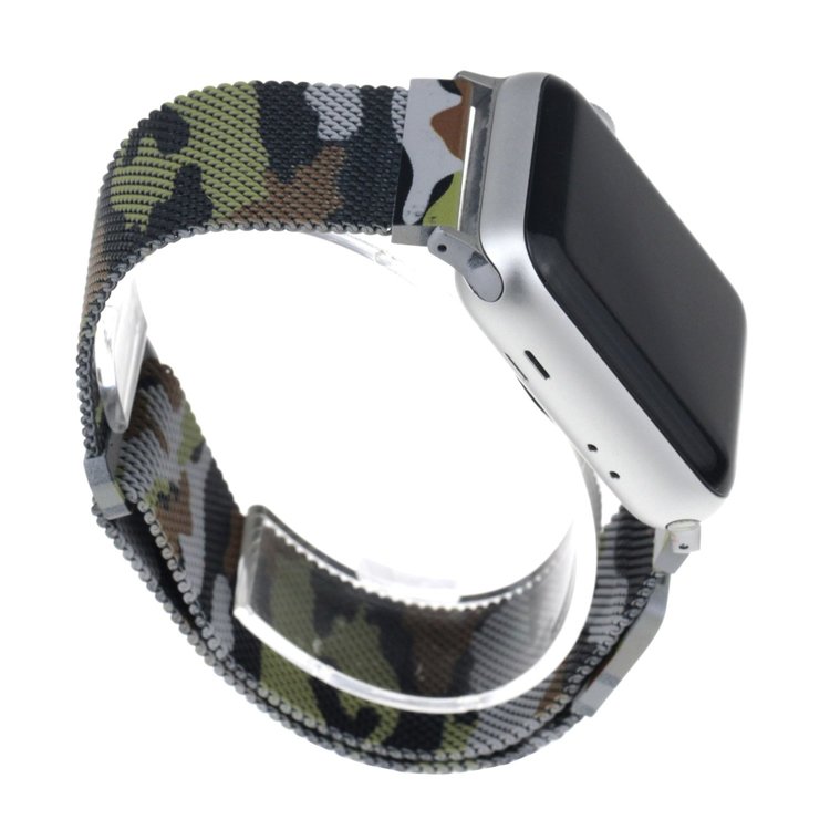 Armband till Apple Watch Milanesisk 38/40mm KAMOUFLAGE