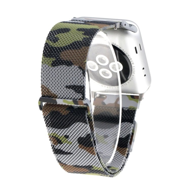 Armband till Apple Watch Milanesisk 38/40/41mm KAMOUFLAGE