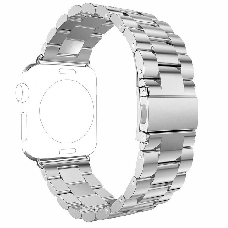 Apple Watch Borstat Metallarmband 38/40mm Silver