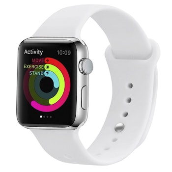 Armband sport för Apple Watch  Helvitt 38/40mm 41mm