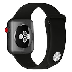 Armband sport för Apple Watch Helsvart 42/44mm 45mm