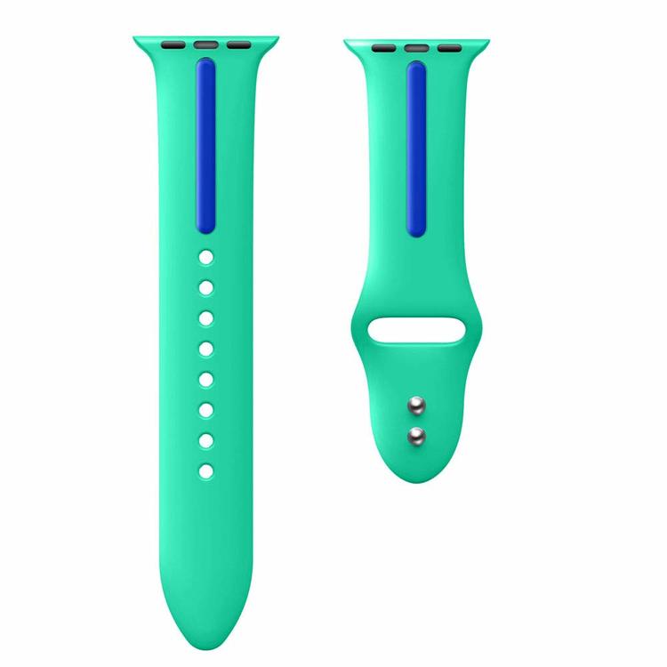Armband sport för Apple Watch Mintgrön/Blå