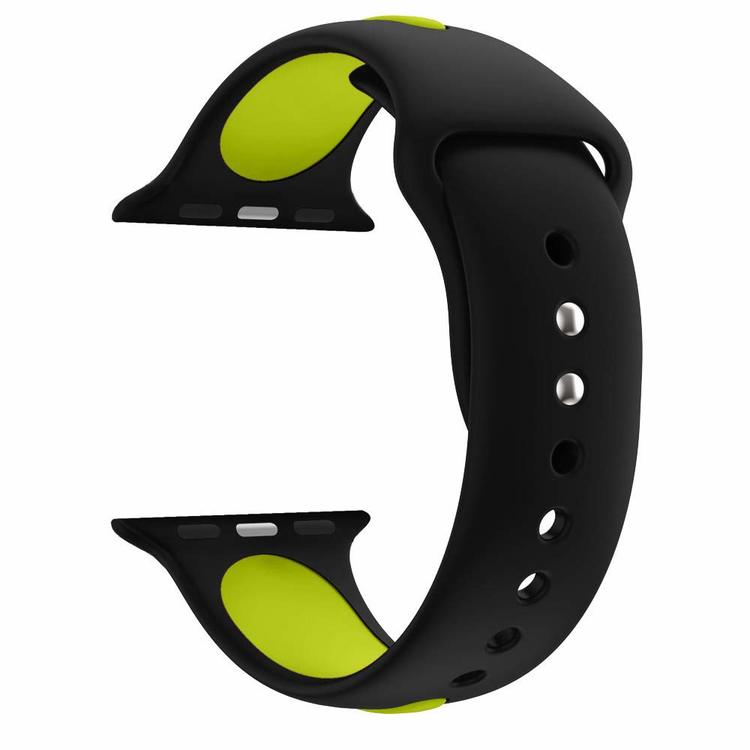 Armband sport för Apple Watch Svart/Grön