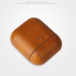 AirPods PU-Läder Fodral Brunt
