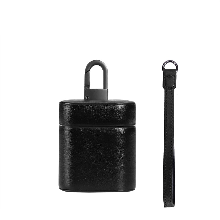 AirPods PU-Läder Fodral Svart