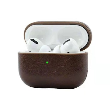 AirPods Pro PU-Läder Fodral Brun