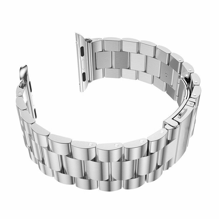Apple Watch Borstat Metallarmband 42/44mm Silver